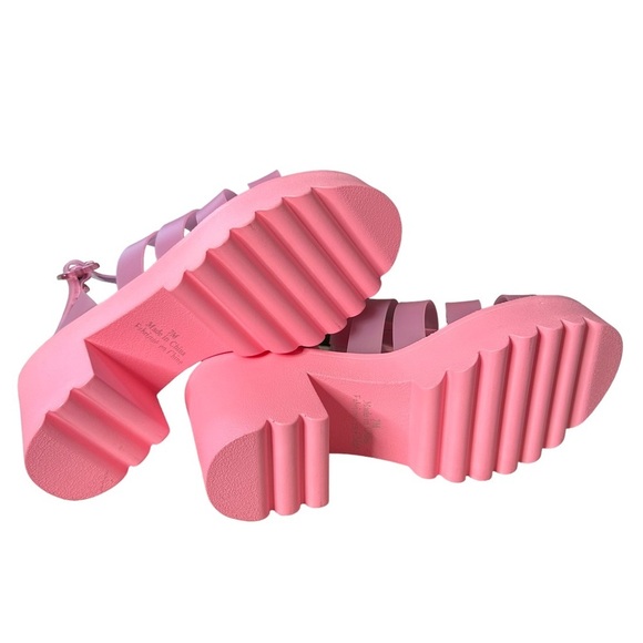 BP | Pink Mazie Lug Platform Sandal Size 7 - Picture 2 of 10
